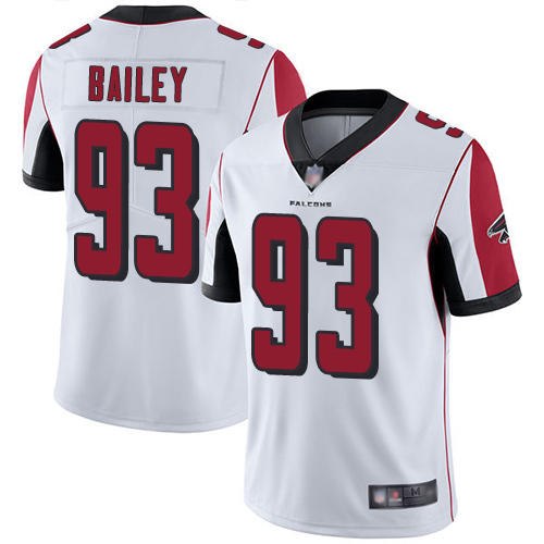 Atlanta Falcons Limited White Men Allen Bailey Road Jersey NFL Football #93 Vapor Untouchable->atlanta falcons->NFL Jersey